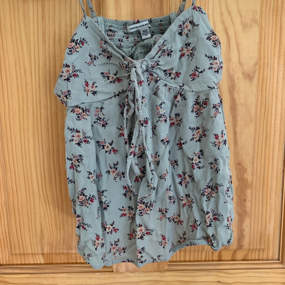 Floral tank top
